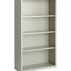 Lorell® Fortress Series Steel Modular Shelving Bookcase, 4-Shelf, 60