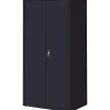 Lorell® Fortress Series Steel Storage Cabinet 5-Shelf Adjustable, 24"D, Black