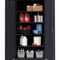 Lorell® Fortress Series Steel Storage Cabinet 5-Shelf Adjustable, 24