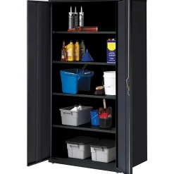 Lorell® Fortress Series Steel Storage Cabinet 5-Shelf Adjustable, 24