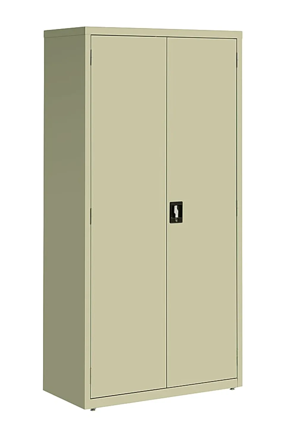Lorell™ Fortress Series Steel Storage Cabinet, 5-Shelf, 18"D, Putty