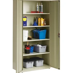 Lorell™ Fortress Series Steel Storage Cabinet, 5-Shelf, 18