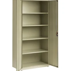 Lorell™ Fortress Series Steel Storage Cabinet, 5-Shelf, 18