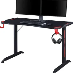 LorellĀ® Gaming 48"W Computer Desk, Black