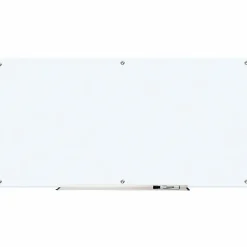 Lorell® Glass Unframed Dry-Erase Whiteboard, 36" x 72", White