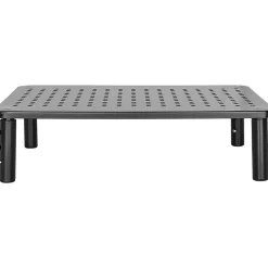 Lorell Height-Adjustable Device Stand, 44 lb Load Capacity, 5.50