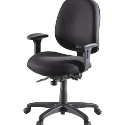 LorellĀ® High-Performance Ergonomic Multifunction Chair, Black