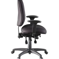 Lorell® High-Performance Ergonomic Multifunction Chair, Black