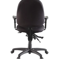 Lorell® High-Performance Ergonomic Multifunction Chair, Black