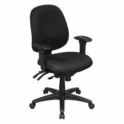Lorell® High-Performance Ergonomic Multifunction Chair, Black