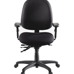 Lorell® High-Performance Ergonomic Multifunction Chair, Black