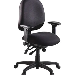 Lorell® High-Performance Ergonomic Multifunction Chair, Black