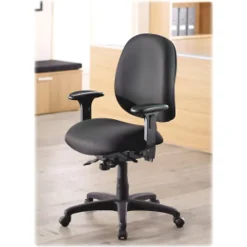 Lorell® High-Performance Ergonomic Multifunction Chair, Black