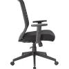 Lorell® Horizontal High-Back Mesh Task Chair, Black