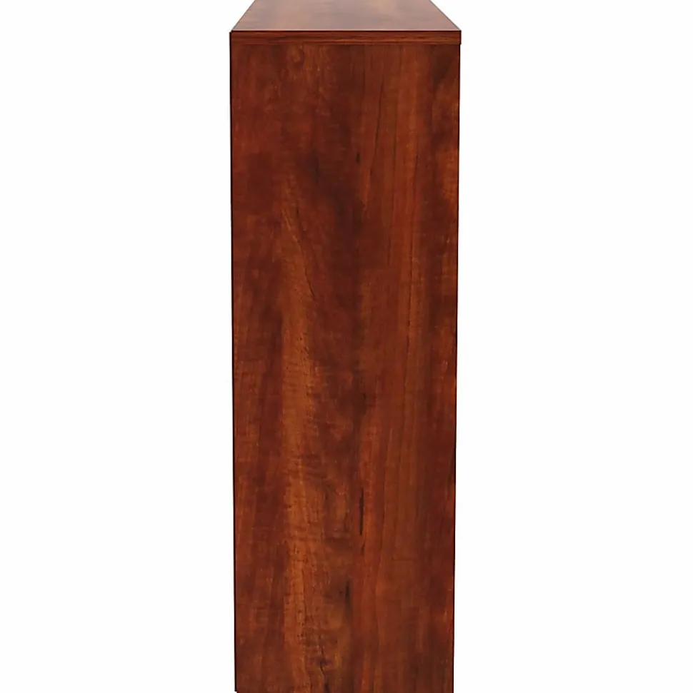 Lorell® 36"H 3-Shelf Bookcase, Cherry
