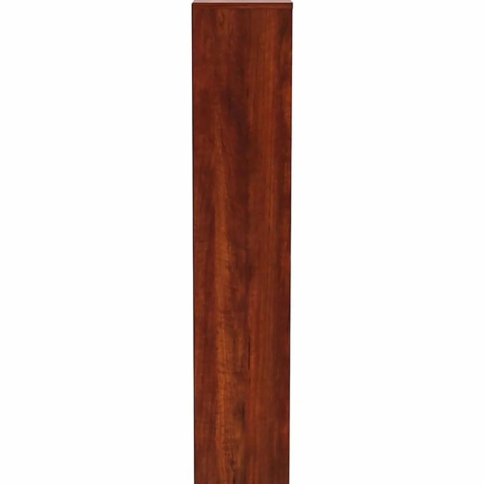 Lorell® 60"H 5-Shelf Bookcase, Cherry