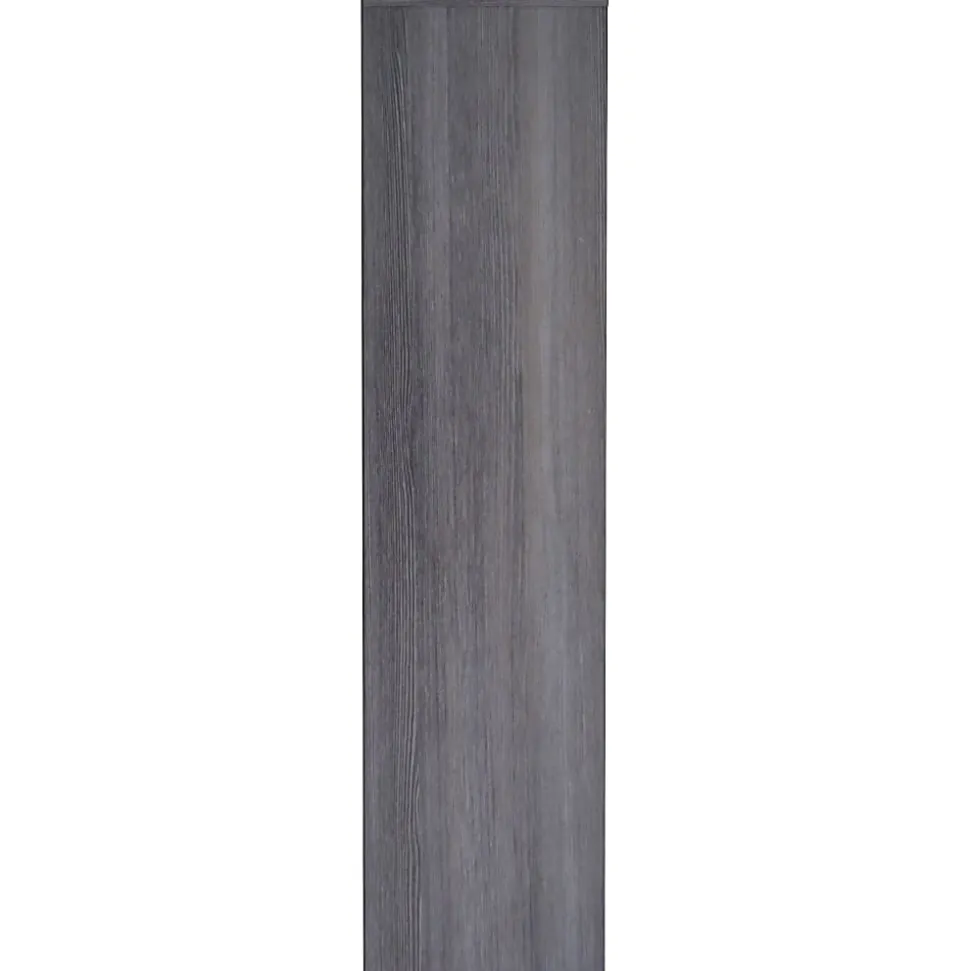 Lorell® 48"H 4-Shelf Bookcase, Weathered Charcoal