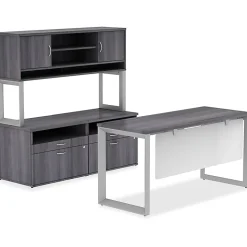 Lorell® Laminate Table Top, 72"W x 30"D, Espresso