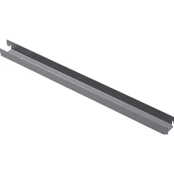 Lorell Lateral File Front-To-Back Rail Kit, Platinum Gray, Set Of 4