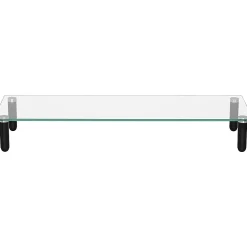 Lorell 4-leg Single-Shelf Monitor Stand, 44 lb Load Capacity, 1 x Shelf(ves), 3
