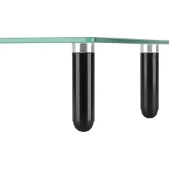 Lorell 4-leg Single-Shelf Monitor Stand, 44 lb Load Capacity, 1 x Shelf(ves), 3