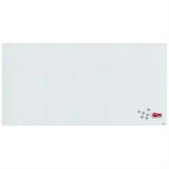 Lorell® Magnetic Dry-Erase Whiteboard, 48" x 96", White Finish Frame
