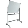 Lorell® Magnetic Dry-Erase Whiteboard Easel, 48" x 72", Aluminum Frame With Silver Finish