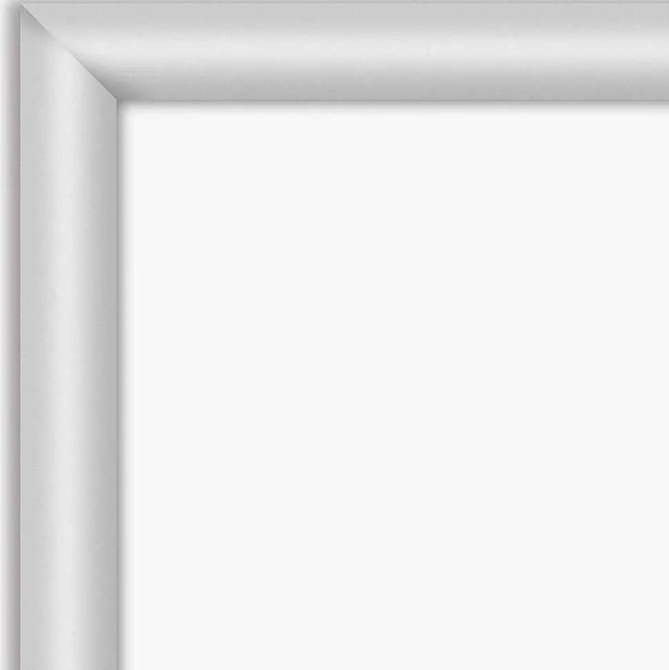 Lorell® Melamine Dry-Erase Whiteboard, Styrene, 96" x 48", Aluminum Frame With Silver Finish