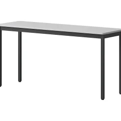 Lorell® Melamine/Steel Utility Table, 30