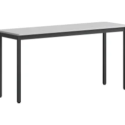 Lorell® Melamine/Steel Utility Table, 30