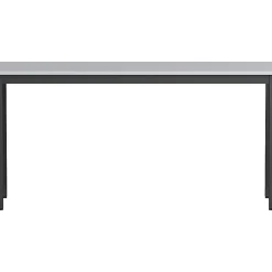 Lorell® Melamine/Steel Utility Table, 30