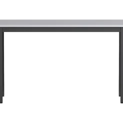 Lorell® Melamine/Steel Utility Table, 30