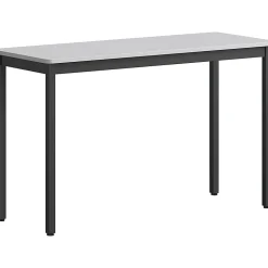 Lorell® Melamine/Steel Utility Table, 30