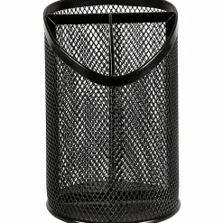 Lorell® Mesh Pencil Cup, 6