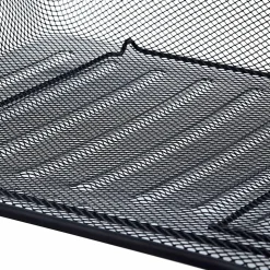 Lorell® Mesh Side-Loading Document Tray, Letter/Legal Size, Black, Set Of 2