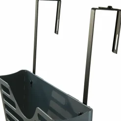 Lorell® Metal Cubicle Hangers, Black, Pack Of 2