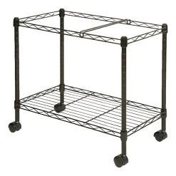 Lorell® Mobile Wire File Cart, 12-7/8