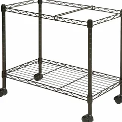 Lorell® Mobile Wire File Cart, 12-7/8