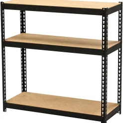 Lorell Narrow Steel Shelving, 30