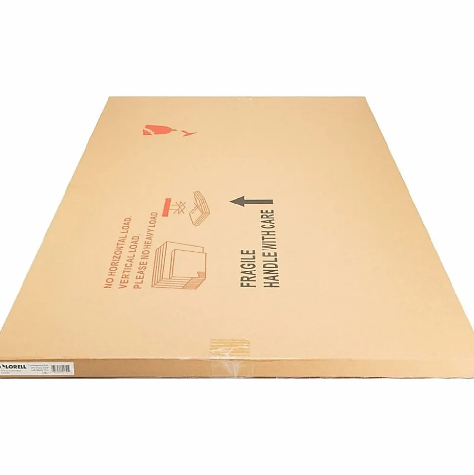 Lorell® Non-Magnetic Dry-Erase Whiteboard, 36" x 24", Aluminum Frame With Silver Finish