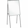 Lorell® Non-Magnetic Dry-Erase Whiteboard Easel, 34" x 28", Metal Frame With Black Finish