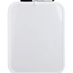 Lorell® Personal Dry-Erase Whiteboards, 11" x 8 1/2", Plastic Frame With White Finish, Pack Of 6