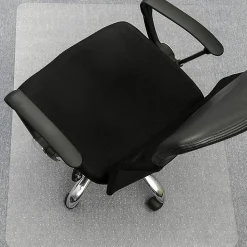 Lorell® PlushMat Medium Pile Studded Chair Mat, 46