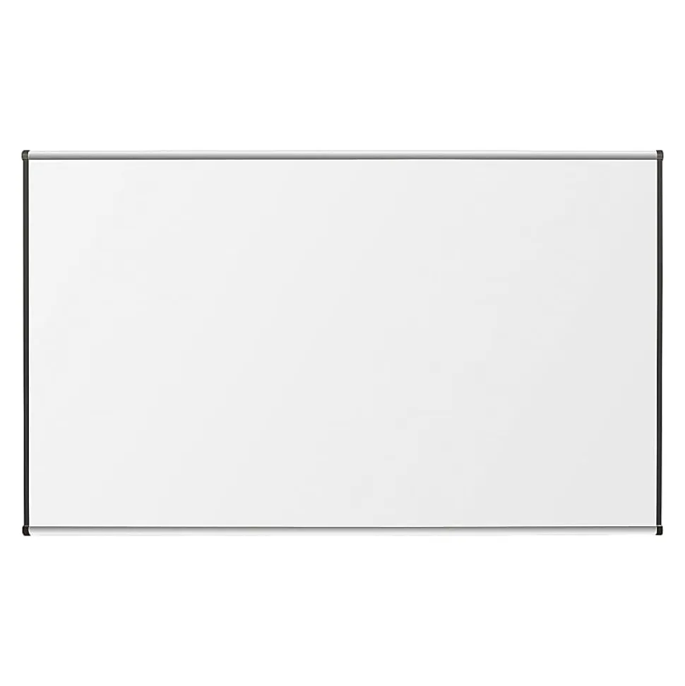 Lorell® Porcelain Unframed Dry-Erase Whiteboard, 48" x 72", Satin Aluminum Frame
