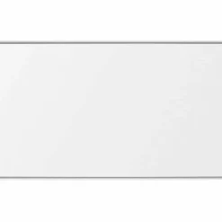 Lorell® Porcelain Unframed Dry-Erase Whiteboard, 96" x 48", Satin Aluminum Frame