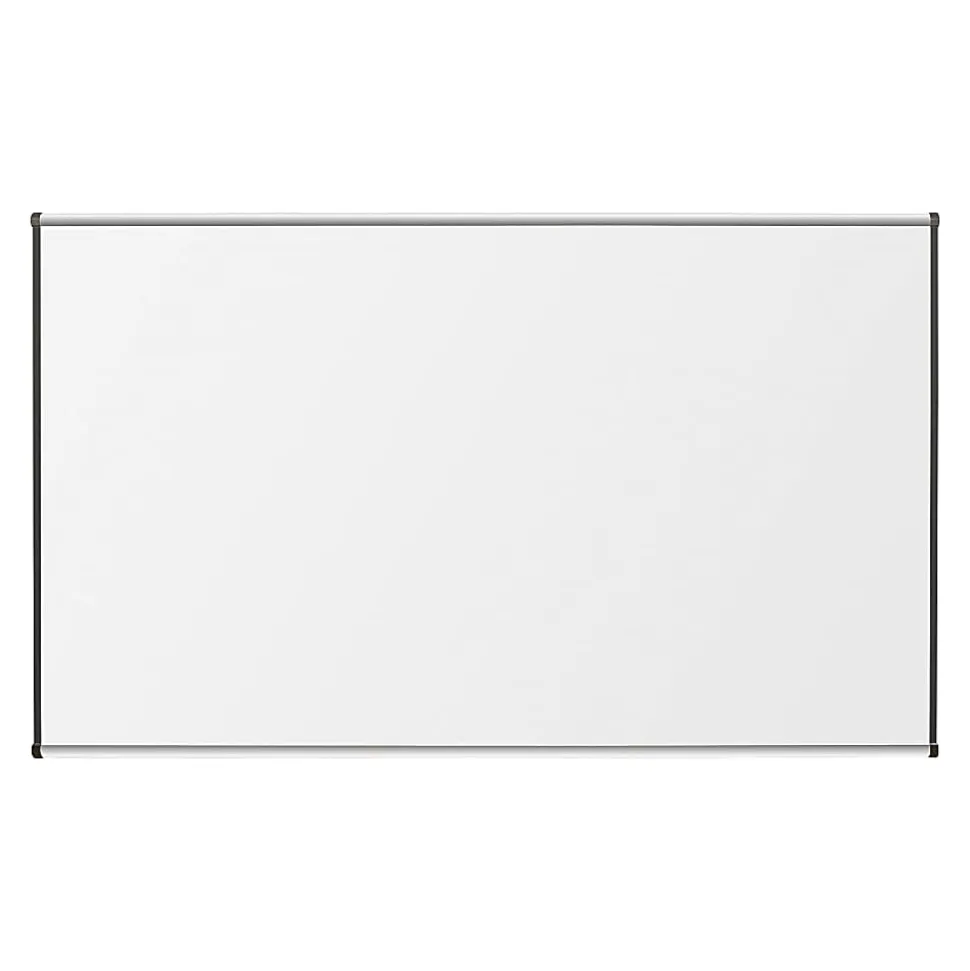 Lorell® Porcelain Unframed Dry-Erase Whiteboard, 96" x 48", Satin Aluminum Frame