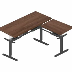 Lorell® Quadro Sit-To-Stand Laminate Table Top, 72