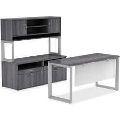 Lorell® Quadro Sit-To-Stand Laminate Table Top, 60