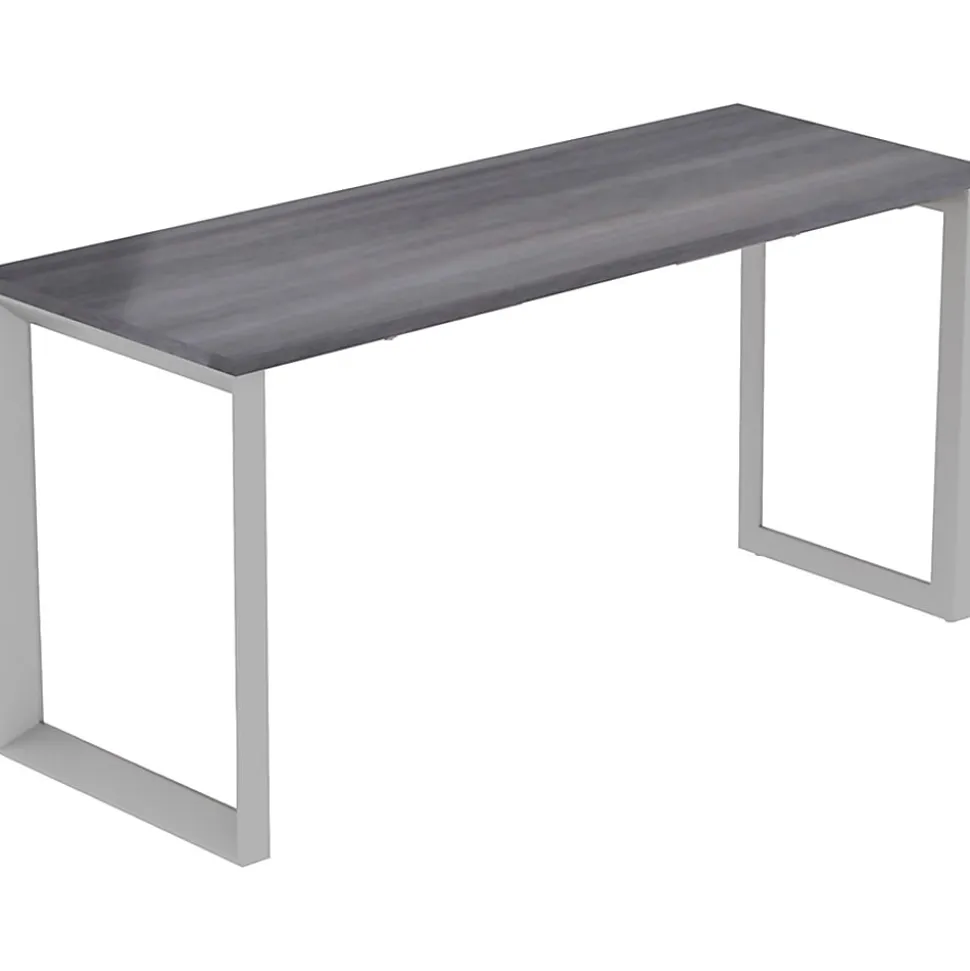 Lorell® Relevance Series Desk Top, 72"W x 29 1/2"D, Charcoal