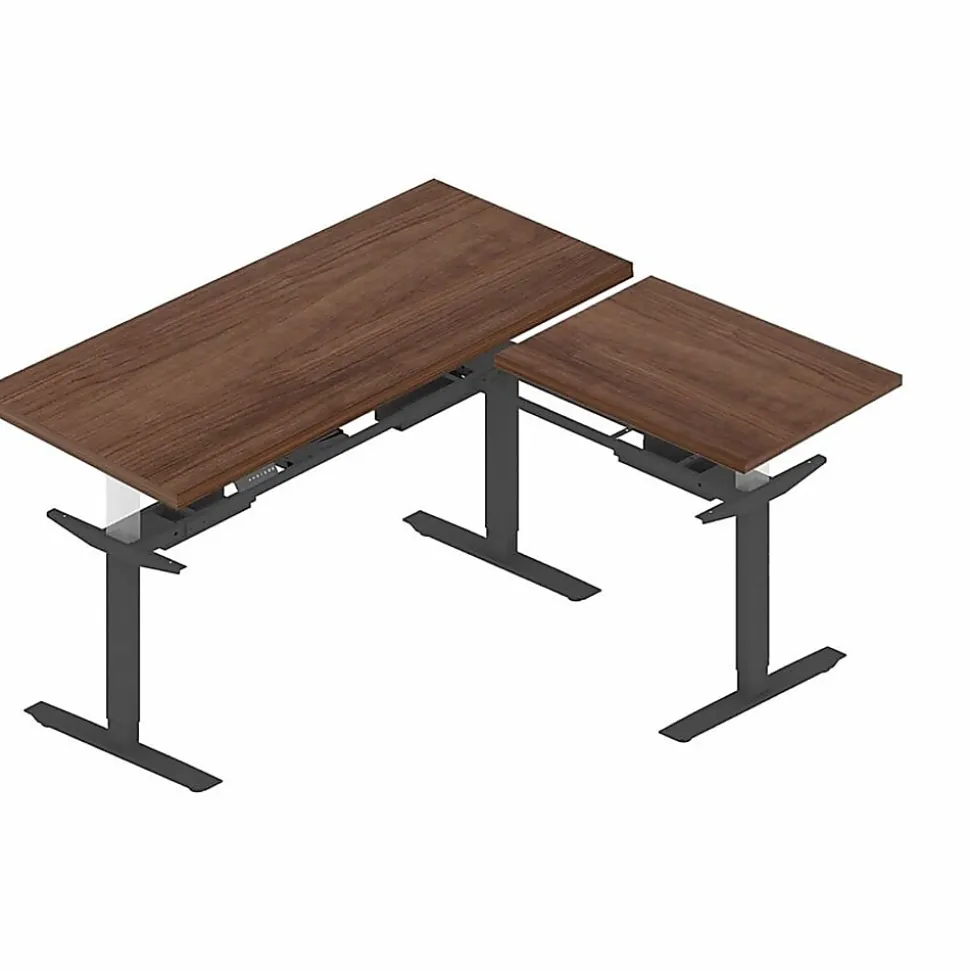Lorell Relevance Series Tabletop - Walnut Rectangle Top - 60" Table Topx 30" Table Top Depth x 1" Table Top Thickness - Assembly Required - 1 Each